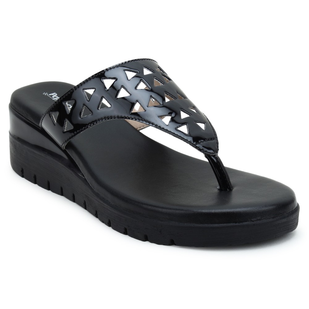 Black slip sales on wedges