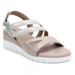 Lt. Nude-Multi Comfort Back Strap Wedges