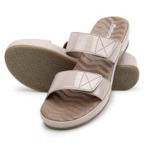 Lite Nude Comfort Slip-On Wedges