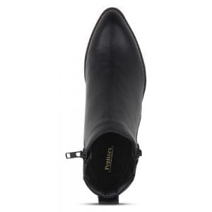 Black Comfort Slip-On Boot