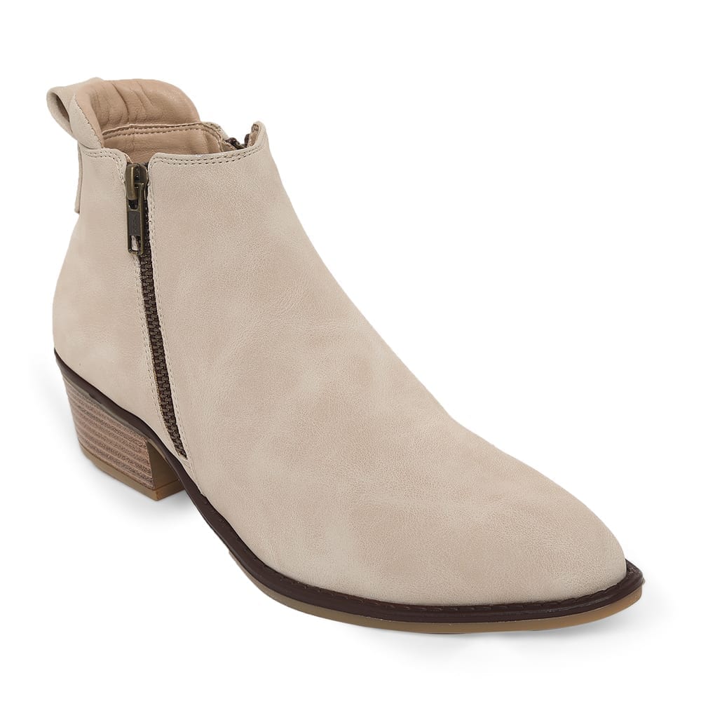 Sand Beige Comfort Slip On Boot