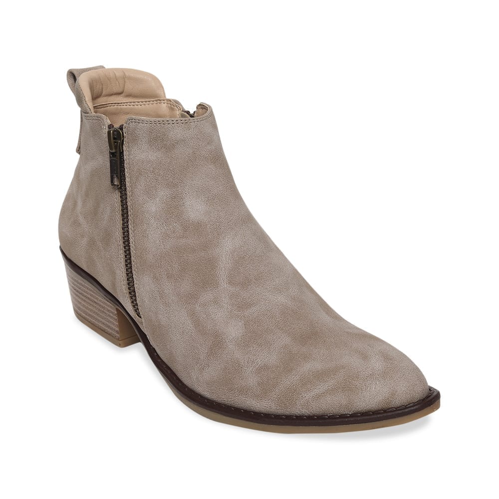 Lite Brown Comfort Slip On Boots