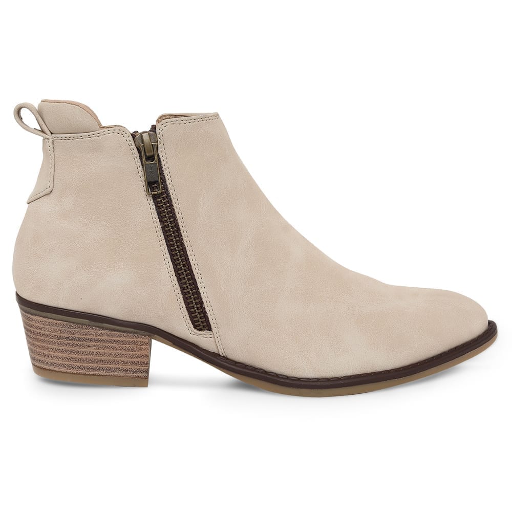 Sand Beige Comfort Slip On Boot