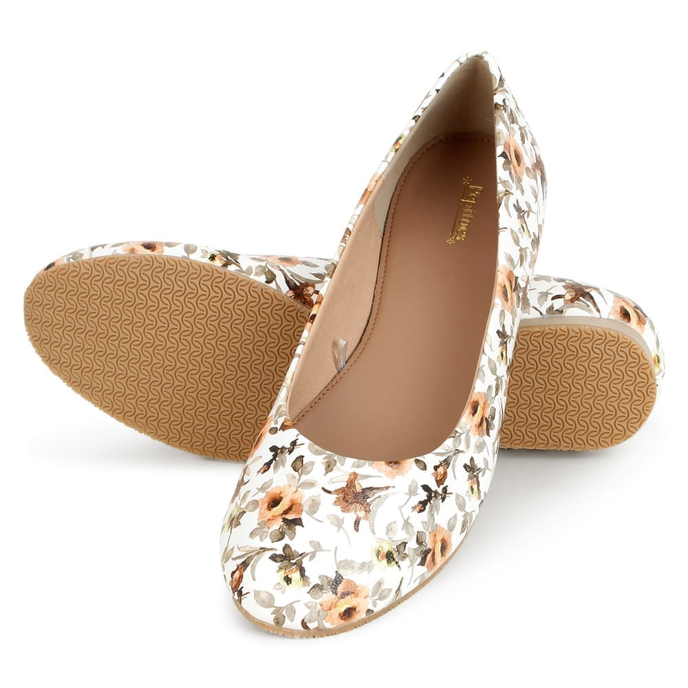 White Multi Comfort Slip-on Bellies