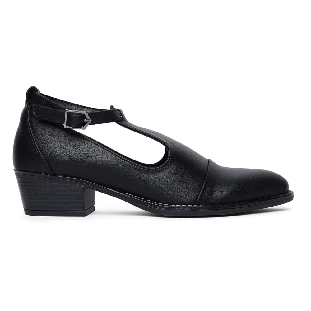 Black Comfort Slip on Bellies