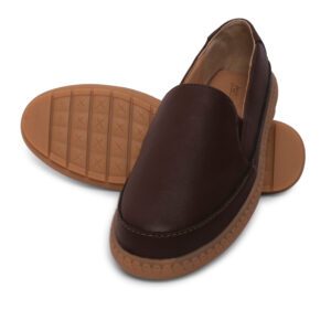 brown shoes