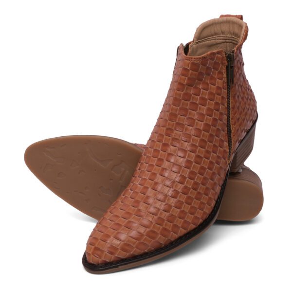 brown shoes