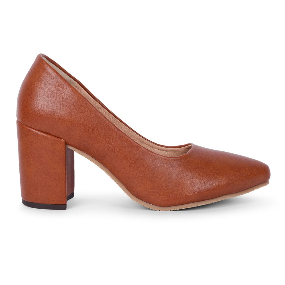 TOSHINA SHOES KING Women Tan Heels - Buy TOSHINA SHOES KING Women Tan Heels  Online at Best Price - Shop Online for Footwears in India | Flipkart.com