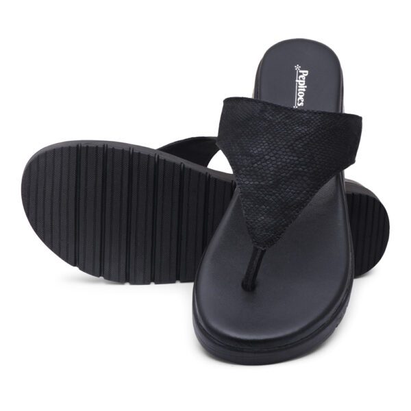 black sandals