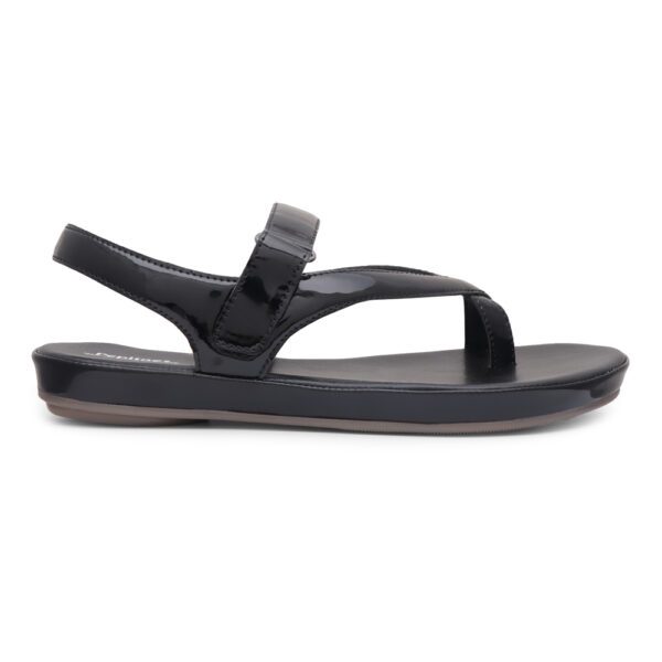 black sandals