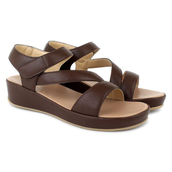 brown sandals