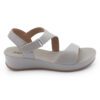 Grey Comfort Slip on Wedges K90158