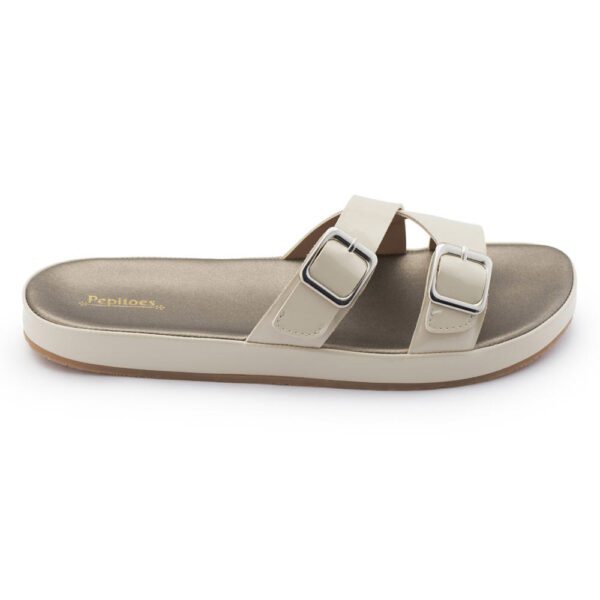 Beige Comfort Slip on Flats N21305