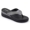 Black Comfort Slip on Wedges N21296 - Image 2