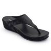 Black Comfort Slip on Wedges N21132 - Image 2