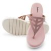 Pink Comfort Slip on Wedges N21312 - Image 4