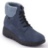 Navy Blue Comfort Slip on Boots N21334 - Image 2