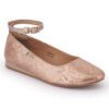 Rose Gold Comfort Slip on Bellies N21327 - Image 2