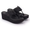 Black Comfort Slip on Wedges N21316 - Image 3