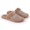 Camel Fur Slip on Flats N21337 - Image 2