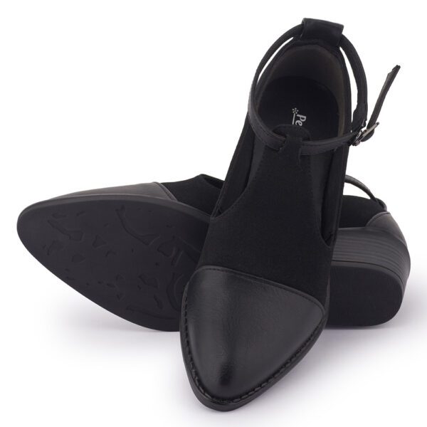 Black Comfort Slip on Bellies N21236 - Image 4