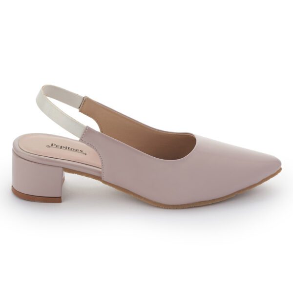 Lilac Mid Heel Pointed Sandals N23352