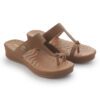 Camel Comfort Slip On Wedges N21341 - Image 3