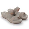 Grey Comfort Slip on Wedges N21344 - Image 3