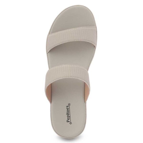 Grey Comfort Slip on Wedges N21344 - Image 5