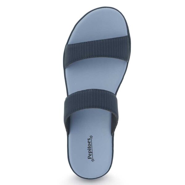 Navy Comfort Slip on Wedges N21344 - Image 5