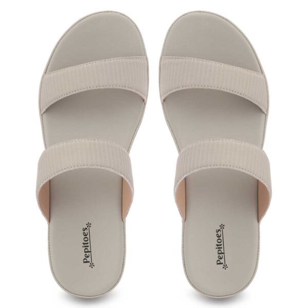 Grey Comfort Slip on Wedges N21344 - Image 6