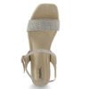 Champagne Mid Heel Open Sandals N21340 - Image 5
