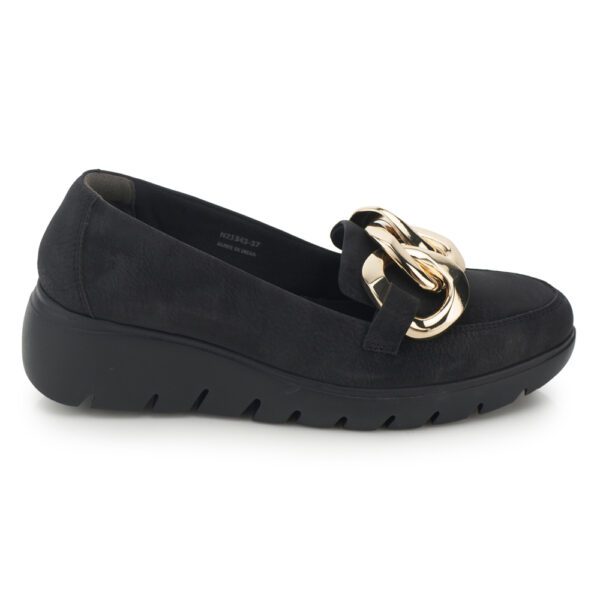 Black Comfort Slip on Bellies N21343