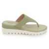 Olive Comfort Slip on Wedges P24370
