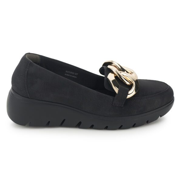 Black Comfort Slip on Bellies N21343 - Image 2