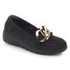 Black Comfort Slip on Bellies N21343 - Image 3