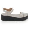 Grey Comfort Slip on Wedges P24361