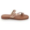 Rose Gold Comfort Slip on Flats P24364