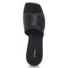 Black Comfort Slip on Wedges P24376 - Image 5