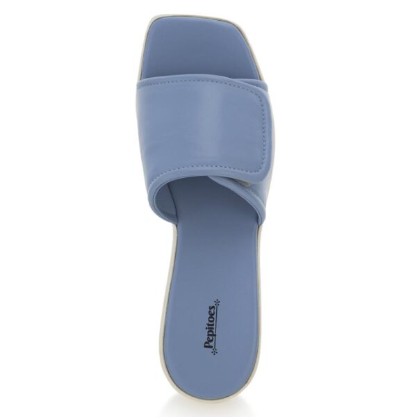 Blue Comfort Slip on Wedges P24376 - Image 5