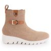 Nude Comfort Slip on Ankle Boots P24424