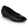 Black Comfort Slip on Bellies P24385 - Image 3