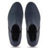 Navy Comfort Slip on Ankle Boots N21250 - Image 5