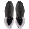 Black Comfort Slip on Ankle Boots P24414 - Image 6